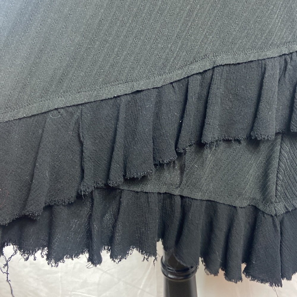 On You Oversized Long Sleeve Blouse with Raw Hem - Picture 4 of 7